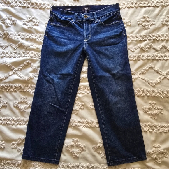 ✨SOLD✨ Nwot NYDJ Size 4P Marilyn Crop Jeans - Picture 2 of 12